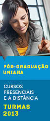 P�s Gradua��o Uniara, novas turmas