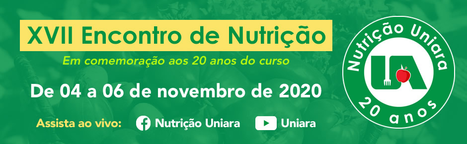 XVII Encontro de Nutrição