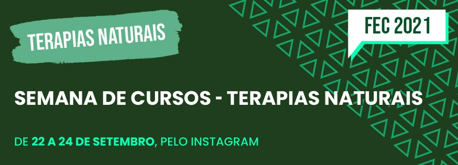 Semana de Cursos - Terapias Naturais