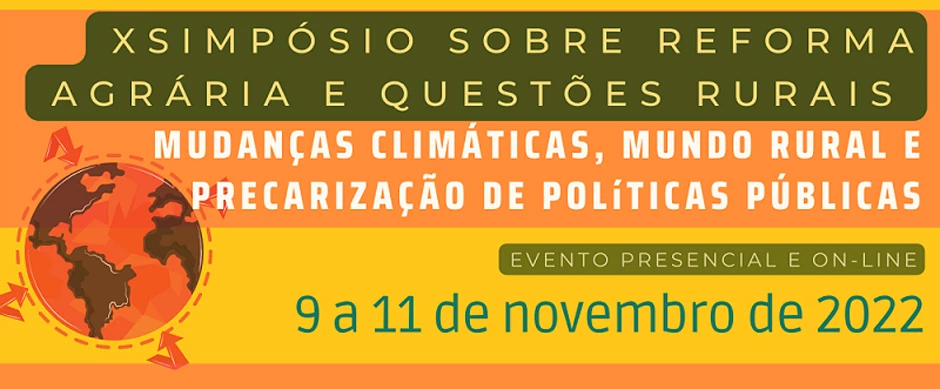 X Simpósio sobre Reforma Agrária e Questões Rurais