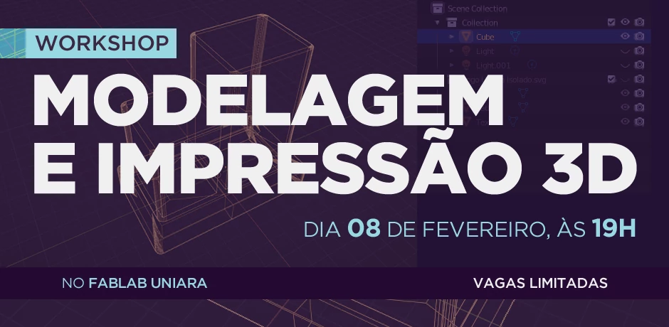 Workshop em Modelagem e Impressão 3D