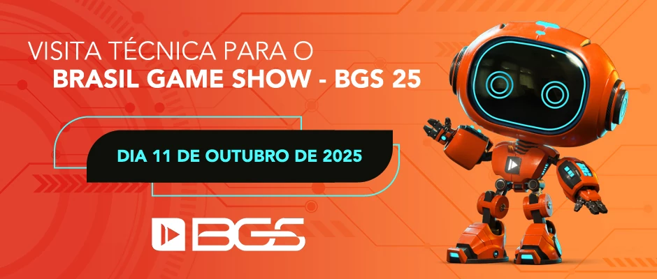 Visita Técnica para o Brasil Game Show - BGS 25