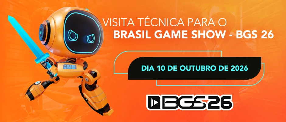 Visita Técnica para o Brasil Game Show - BGS 26 Visita Técnica para o Brasil Game Show - BGS 26