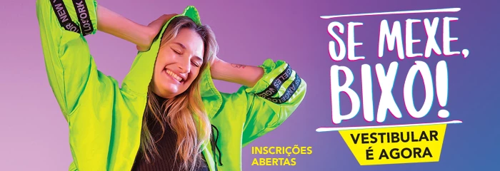 Banner de divulga��o do Vestibular Primeiro Semestre 2022