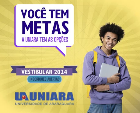 Banner de divulgao do Vestibular Primeiro Semestre 2024