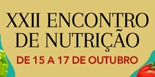 Banner de divulgao do XXII Encontro de Nutrio