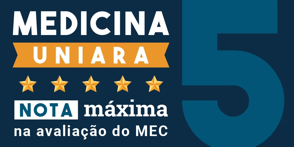 Banner de divulgao da nota do curso de Medicina