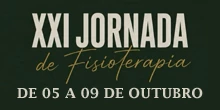 Banner de divulga��o da XXI Jornada da Fisioterapia