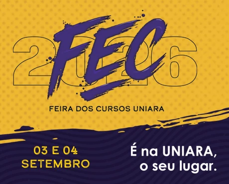 Banner de divulga��o da FEC 2026 - 27� edi��o da Feira dos Cursos