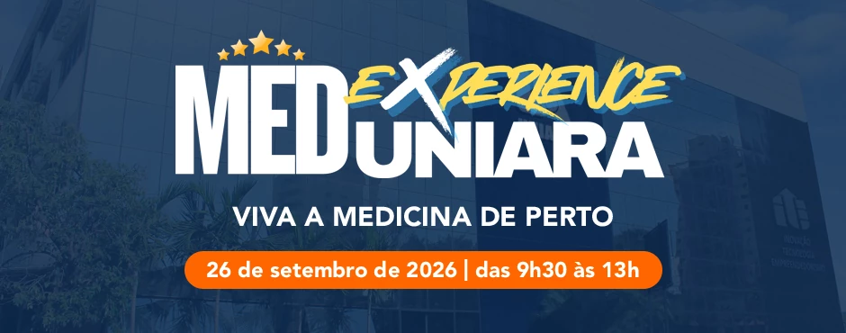 Banner de divulgação do Med Uniara Experience