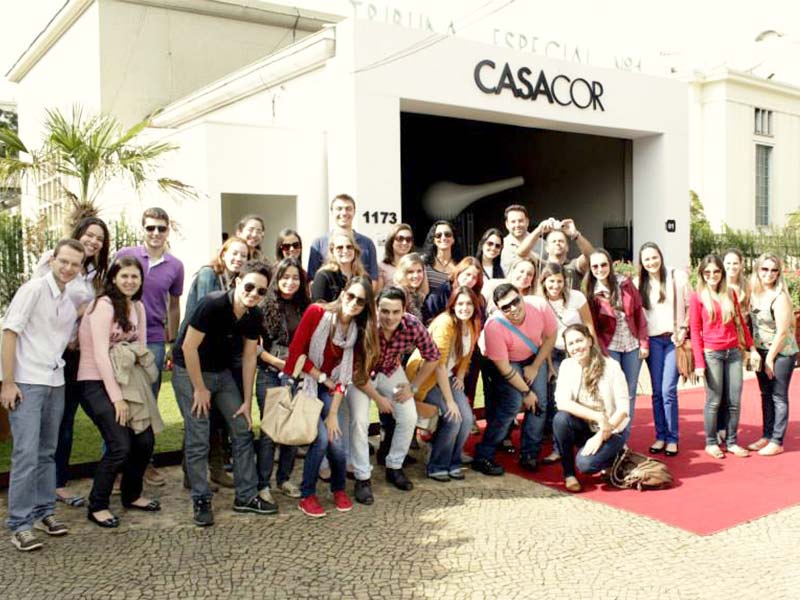 Viagens acadêmicas dos alunos de arquitetura e urbanismo