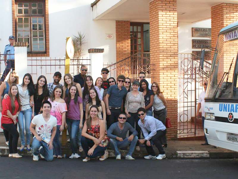 Viagens acadêmicas dos alunos de arquitetura e urbanismo