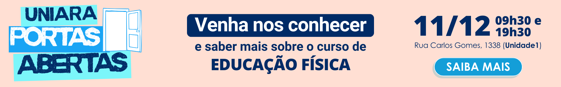 Uniara Portas Abertas - Biomedicina (versão desktop)