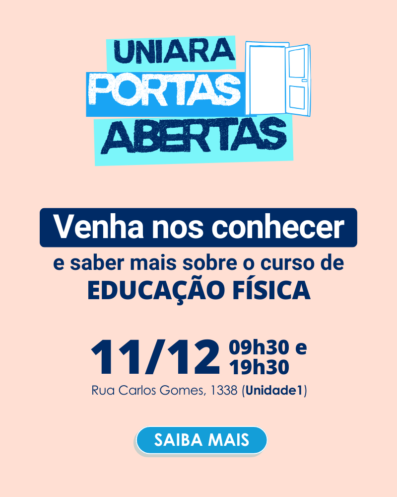Uniara Portas Abertas - Biomedicina (versão mobile)
