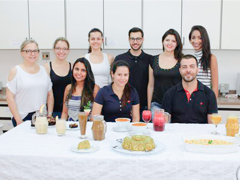 Receitas e materiais educativos