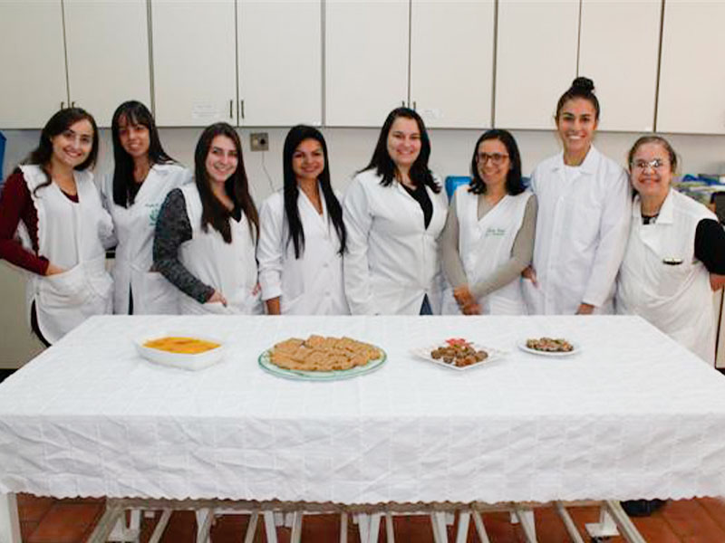 Receitas e materiais educativos