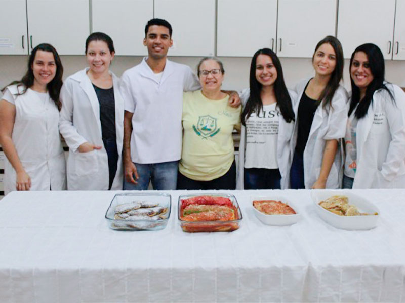 Receitas e materiais educativos