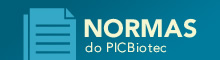 Normas do Programa de Iniciao Cientfica em Biotecnologia