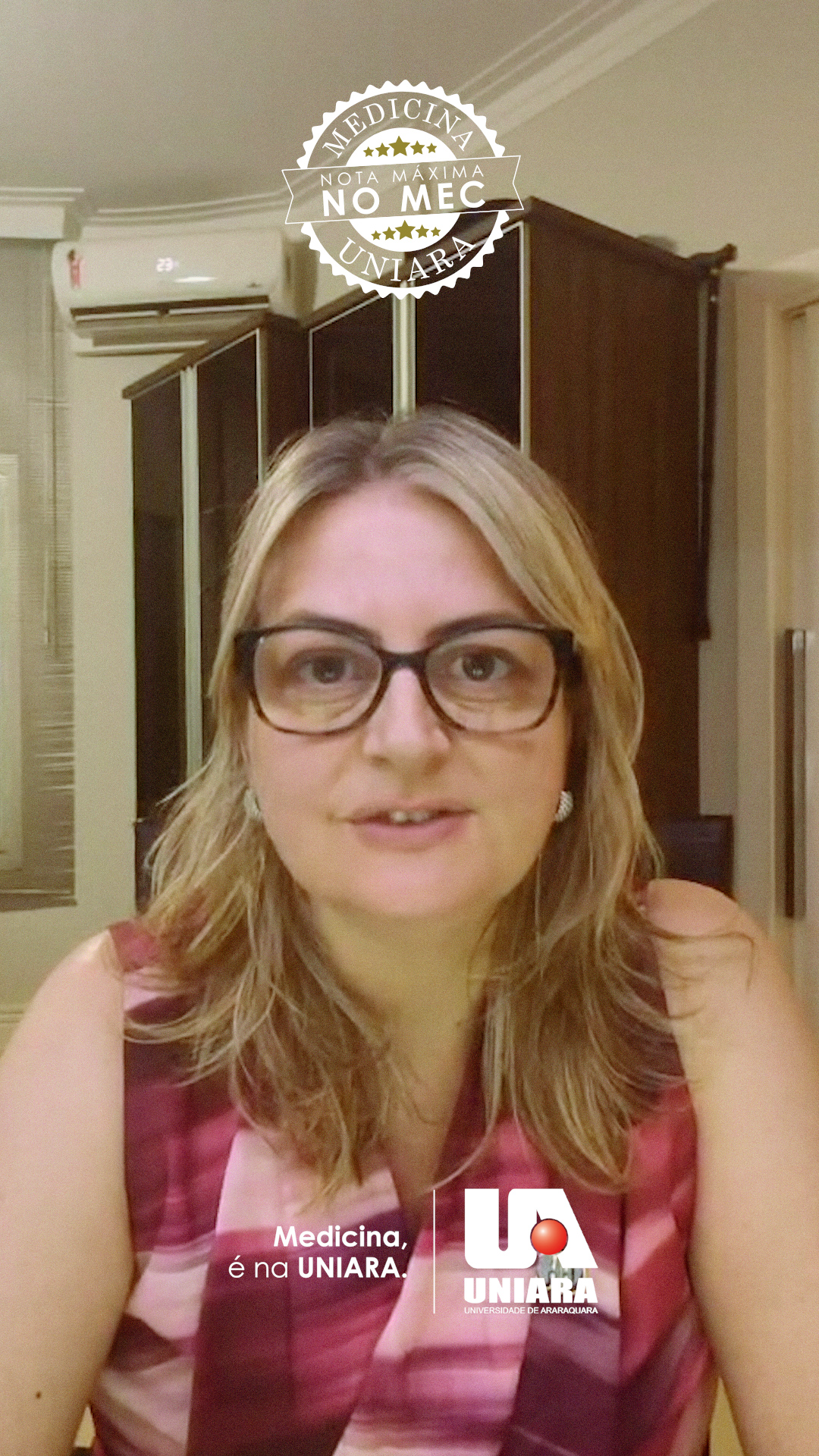 Assista ao vídeo da Coordenadora do Curso de Medicina